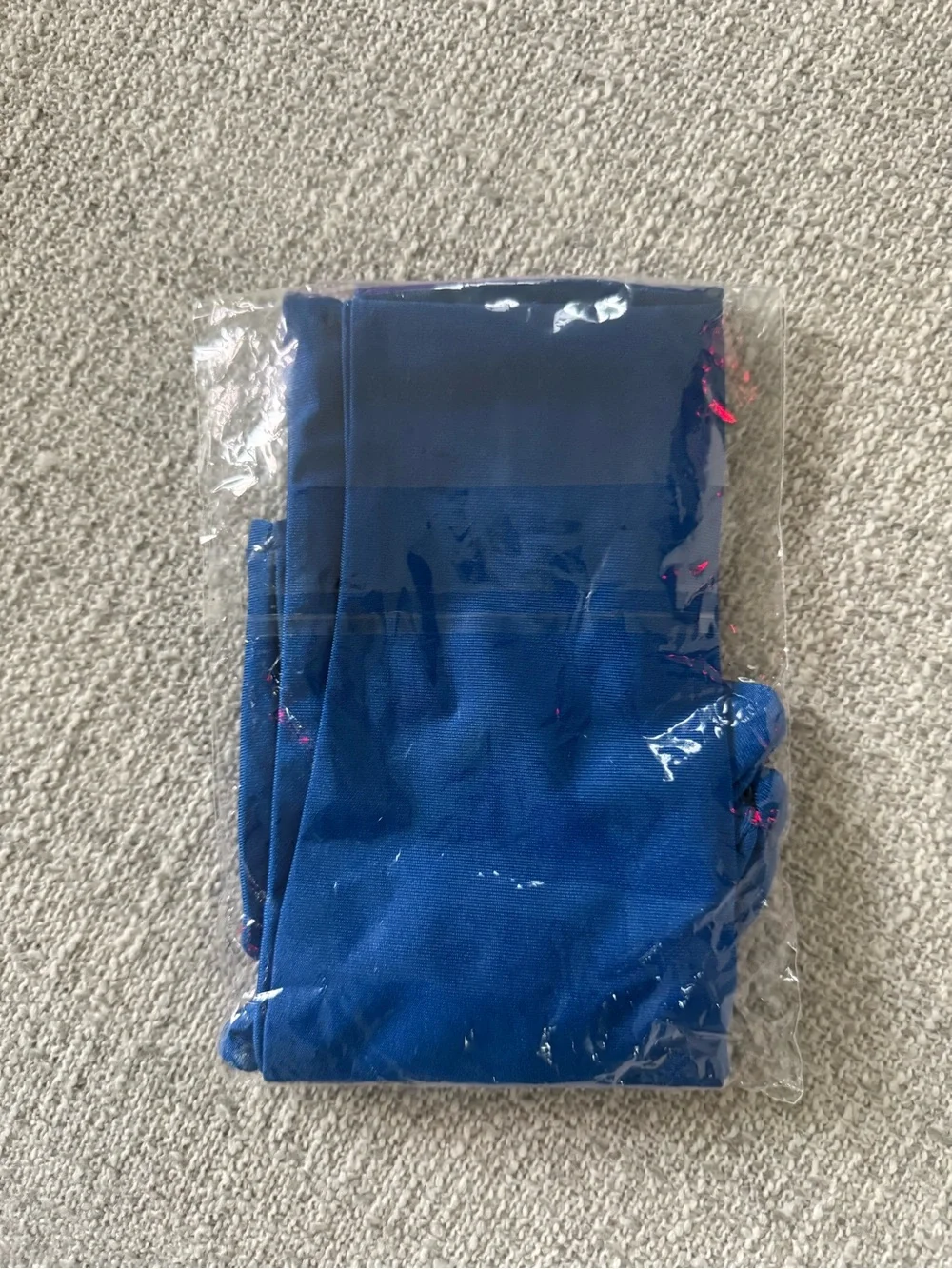 Women's Long Royal Blue Satin Look Gloves